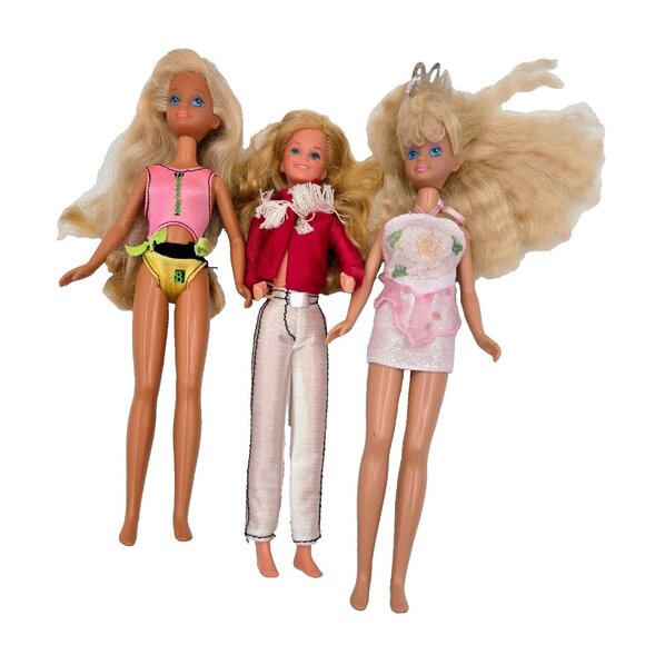 Mattel Other - Skipper Barbie Doll Lot Vintage PARTS ONLY Baton Twirling Horse Lovin Teen Read